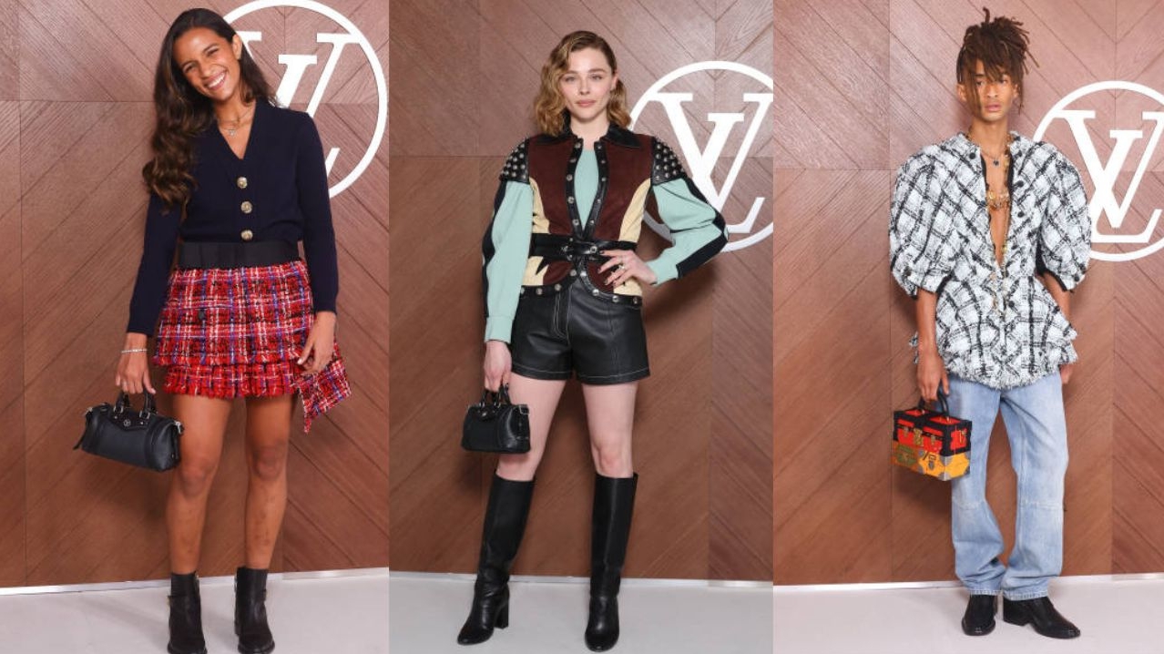 Celebridades brilham no desfile da Louis Vuitton em Paris
