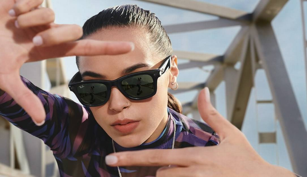 Óculos inteligentes com design discreto são a nova aposta do Facebook e da parceira Ray-ban