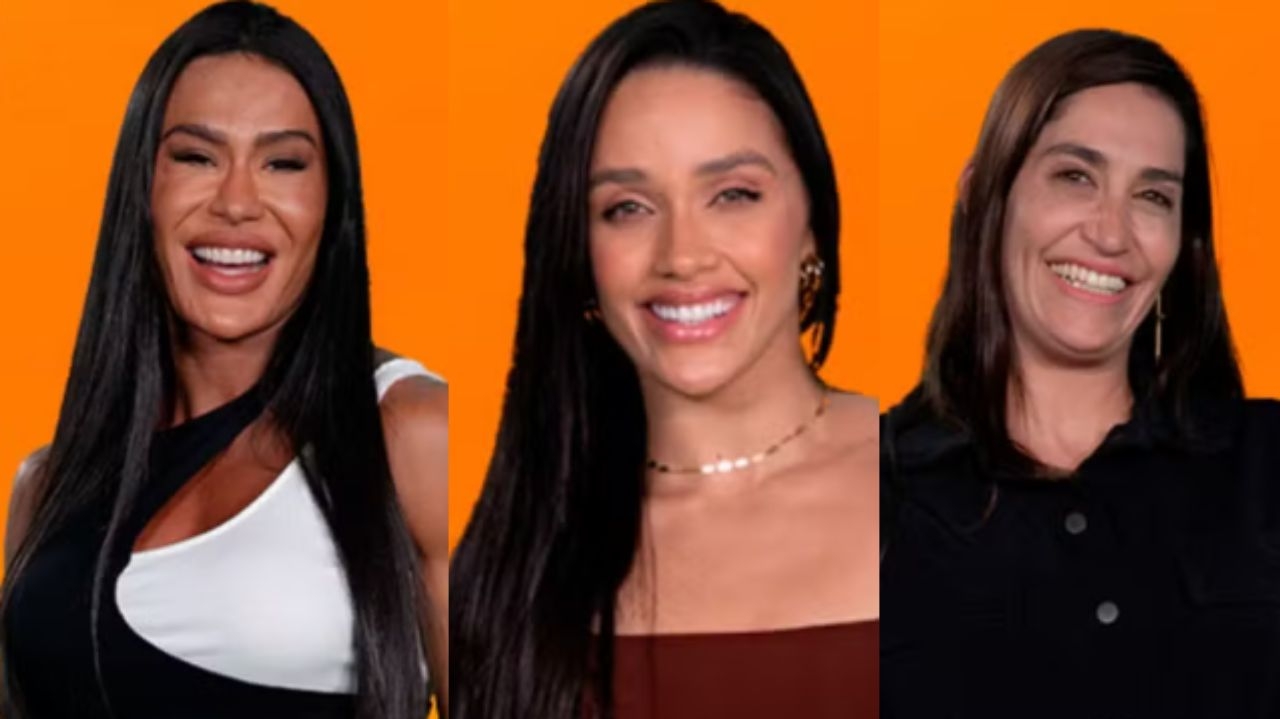 BBB 25: Eva, Daniele e Gracyanne formam o paredão desta semana
