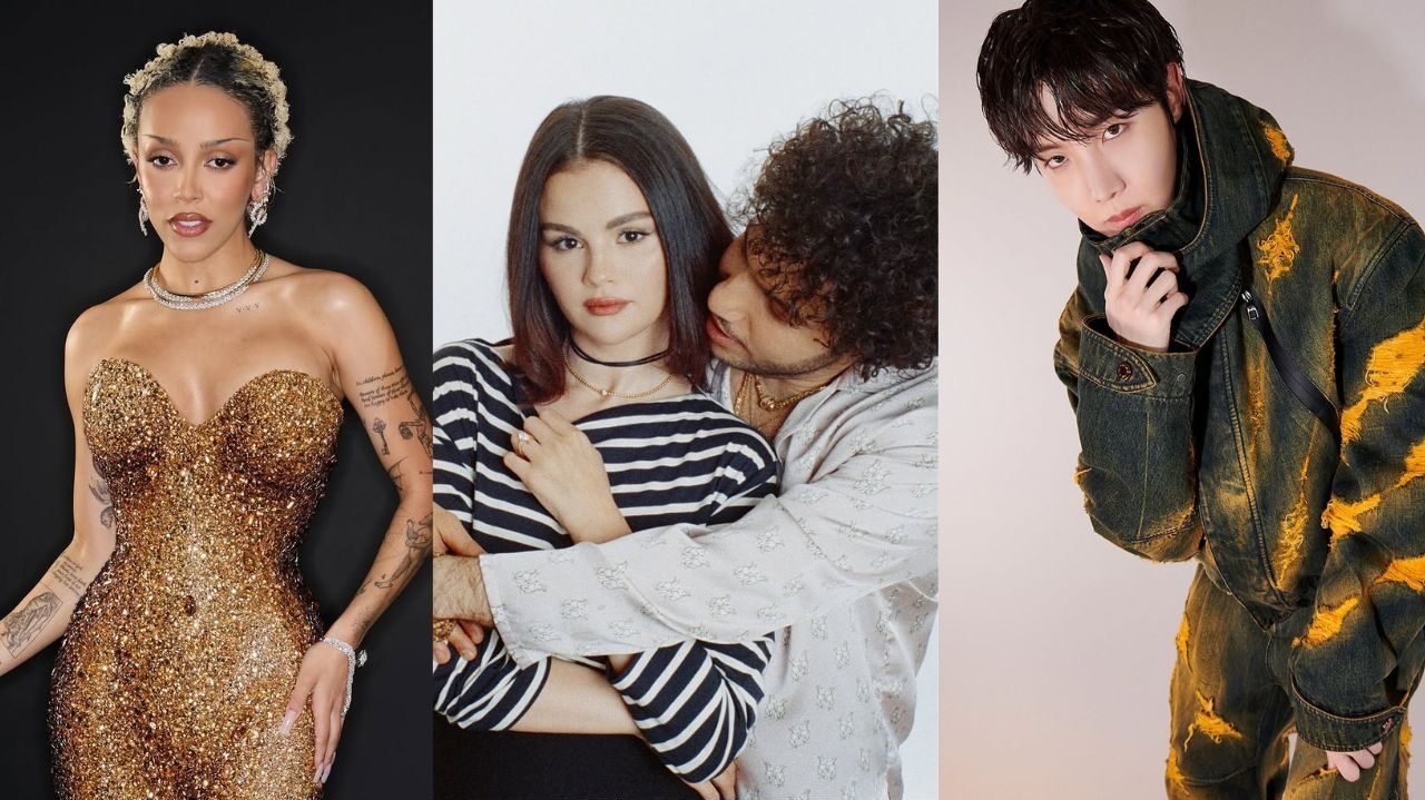 Doja Cat, J-Hope e Selena Gomez com Benny Blanco: confira os destaques musicais desta semana