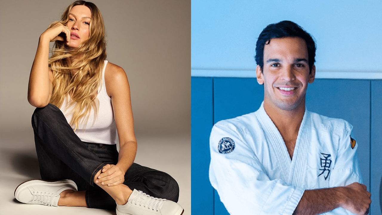 Gisele Bündchen é vista aos beijos com Joaquim Valente