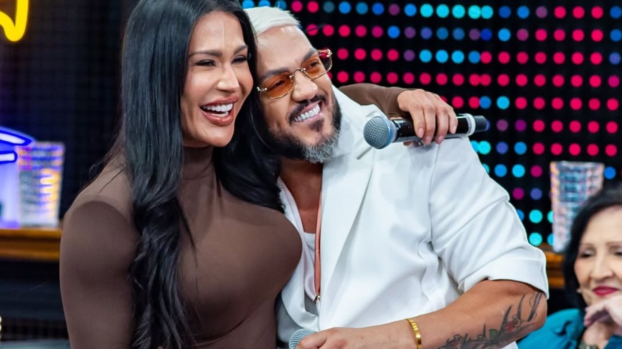 Após saída do BBB, Gracyanne Barbosa e Belo se reencontram