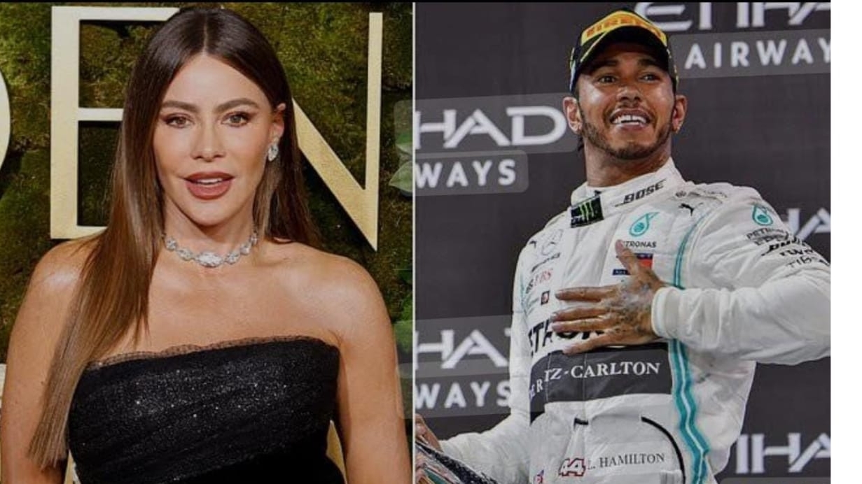 Astro da F1 Lewis Hamilton ignora a atriz Sofía Vergara e termina o relacionamento