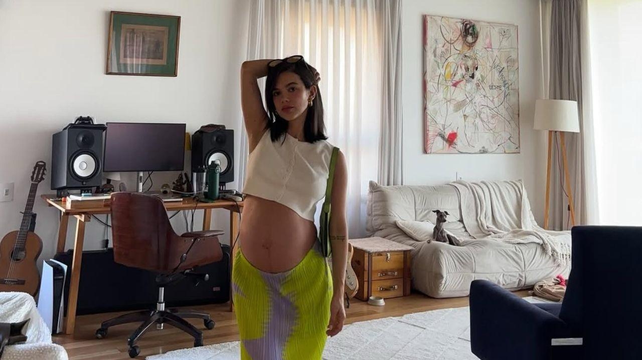 Manu Gavassi compartilha com os fãs a reta final da gravidez de seu primeiro filho com Jullio Reis