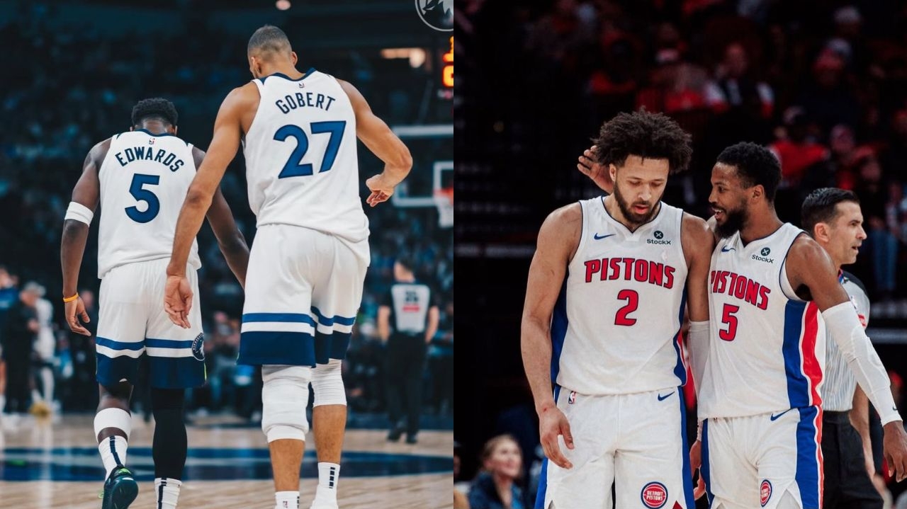 NBA: briga marca jogo entre Pistons e Timberwolves