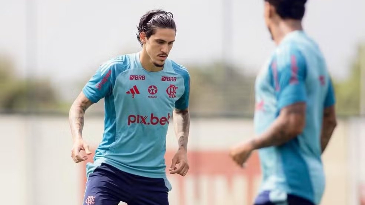 Flamengo planeja retorno de Pedro contra Central Córdoba ou Juventude, ainda em abril
