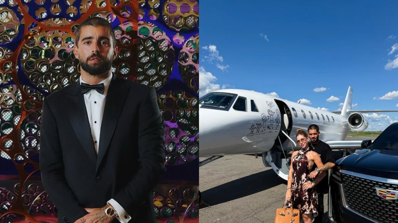 Pedro Scooby faz comentário sobre avião de Virginia