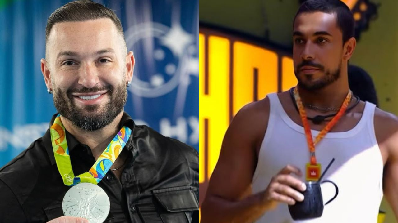 BBB 25: “Achei ele decente”, diz Diego Hypolito sobre Maike