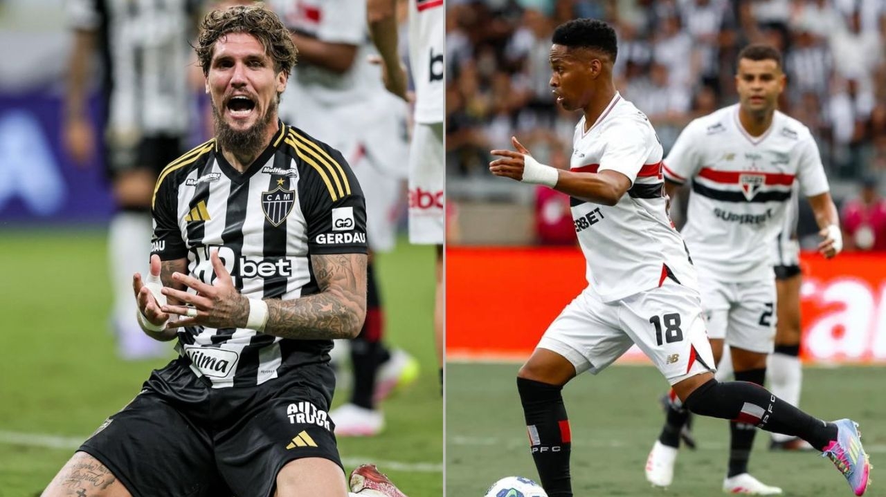 Galo desperdiça chances e empata com São Paulo que termina com dois expulsos