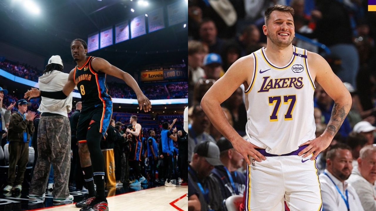 Lakers atropelam Thunder, igualam recorde da franquia e brilham com show de Doncic