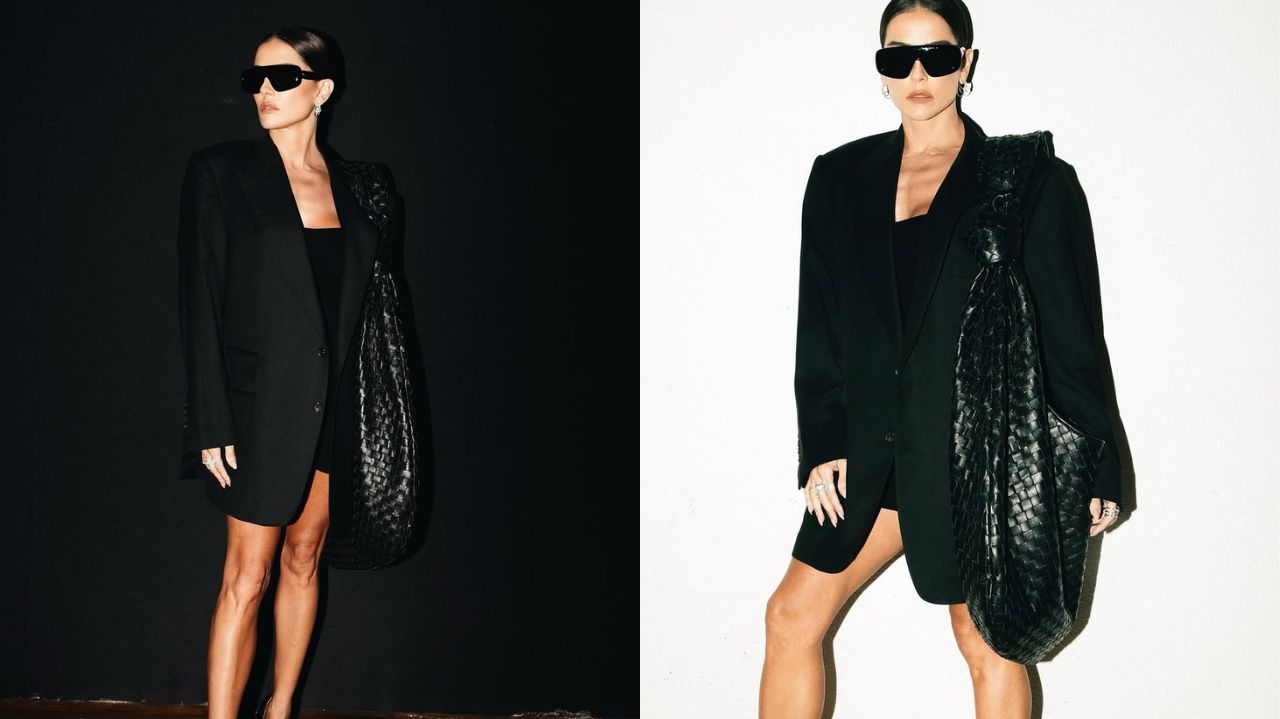 Deborah Secco rouba a cena na SPFW com maxi bolsa de R$ 27 mil e lança tendência para 2025
