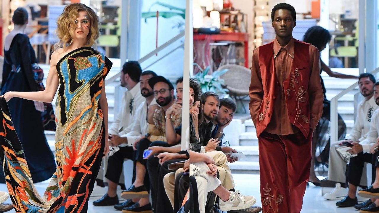 Handred começa último dia de SPFW com desfile intimista que celebra a tapeçaria brasileira