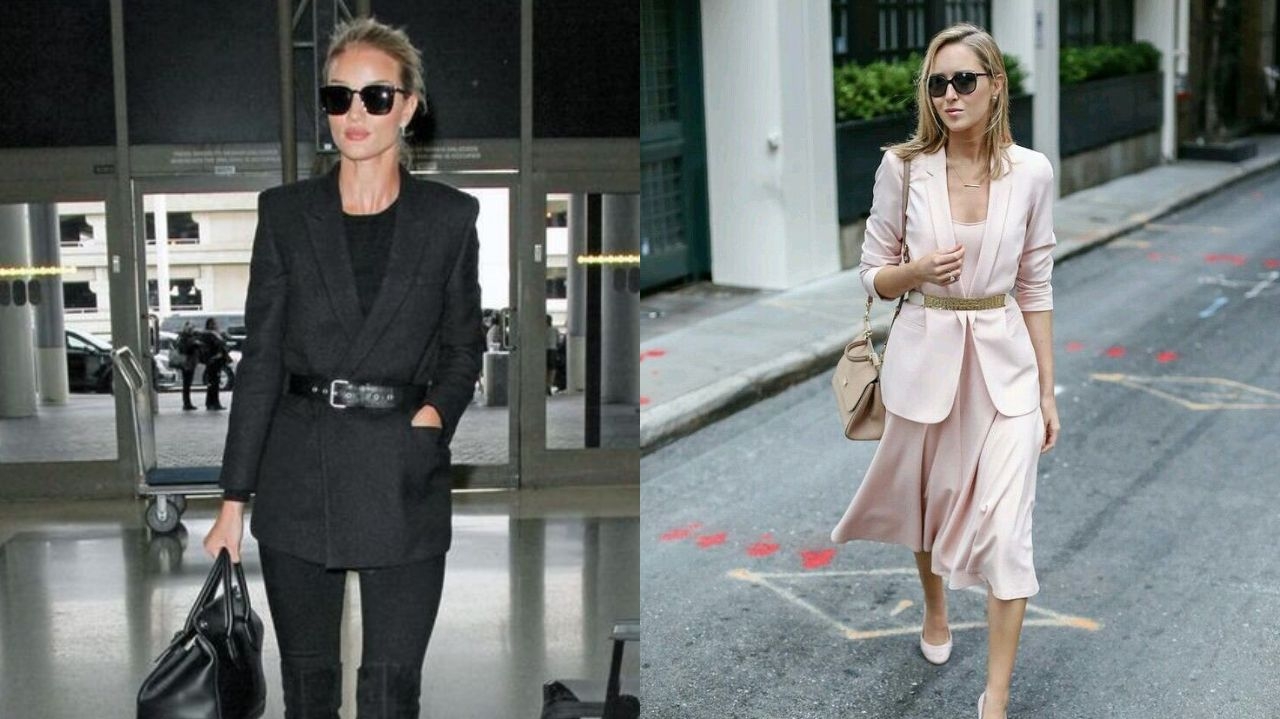 Cinto é considerado o novo truque de estilo que está conquistando o outono