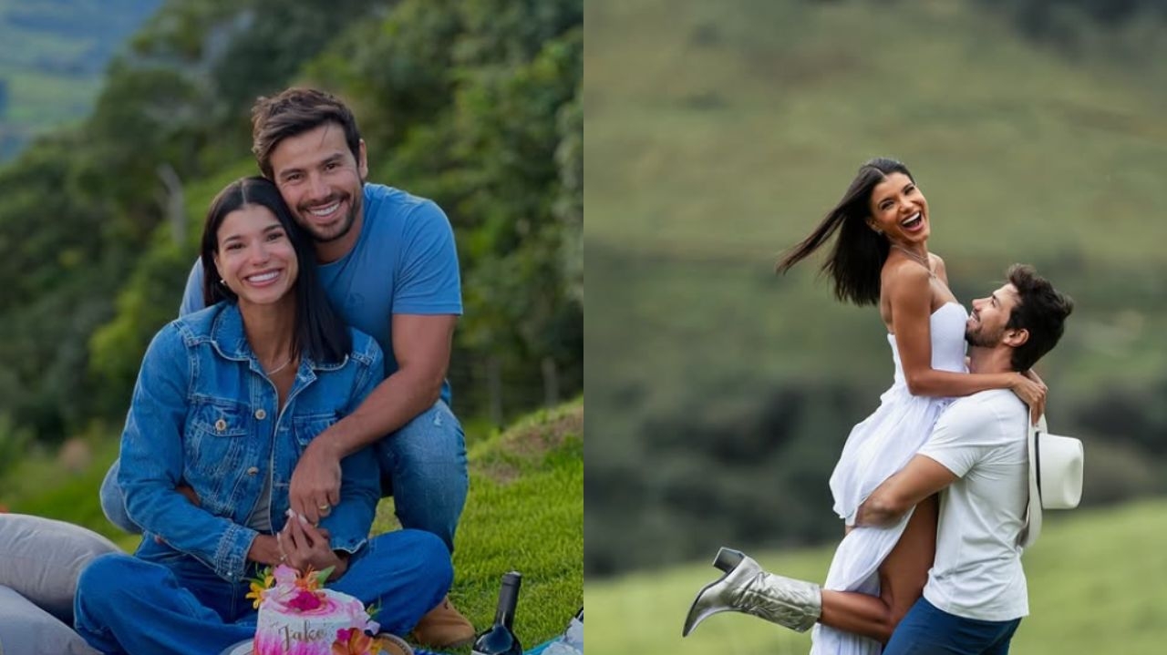 Jakelyne Oliveira e Mariano celebram o casamento no interior de São Paulo