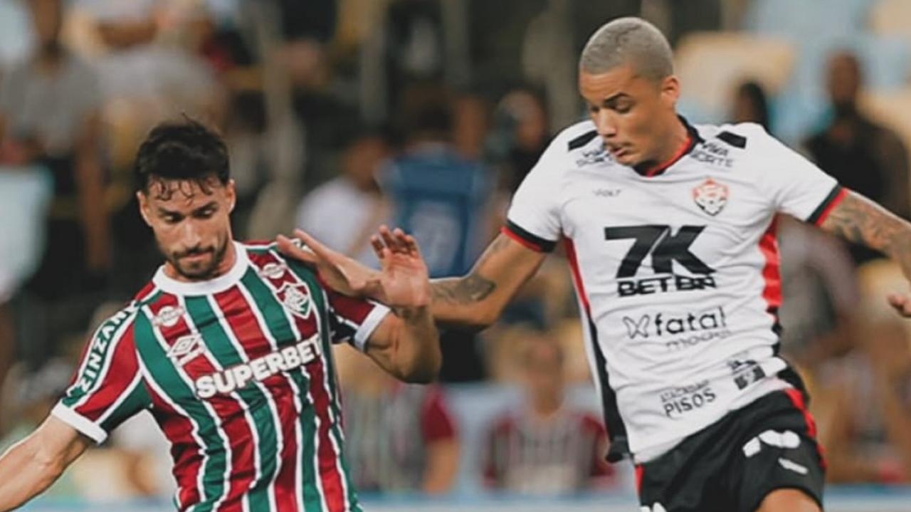 Vitória arranca empate com o Fluminense nos acréscimos pelo Brasileirão
