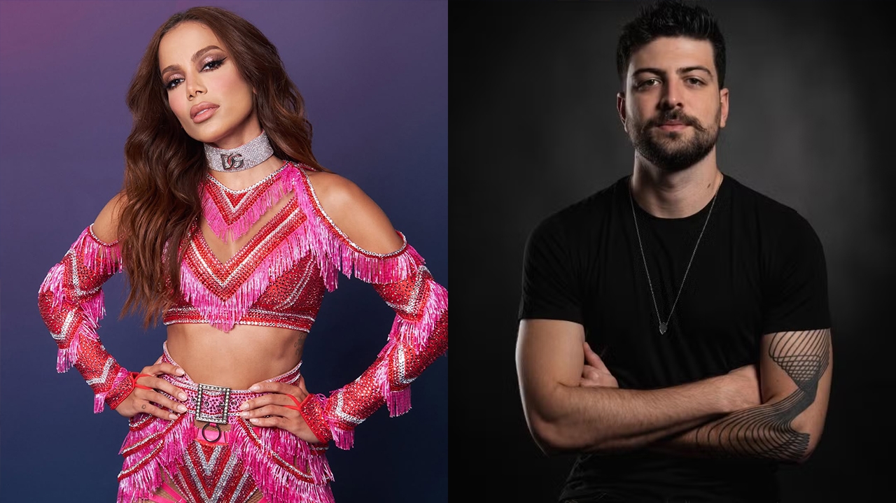 Anitta é vista com novo namorado em aeroporto