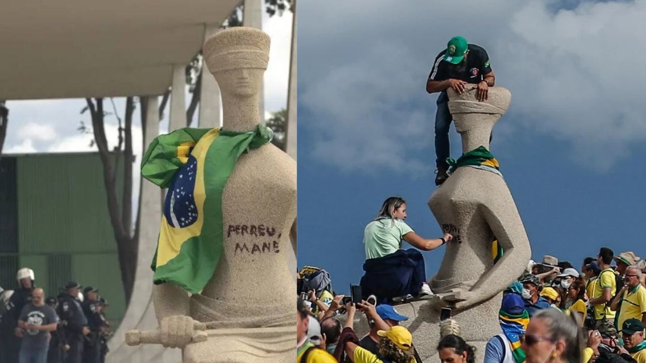 Pichação no STF: maioria pela condenação; pena de Débora Rodrigues indefinida