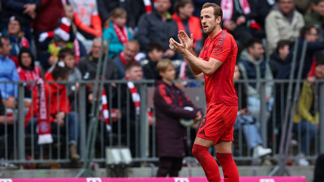 Harry Kane está fora de jogo decisivo para a final da Bundesliga