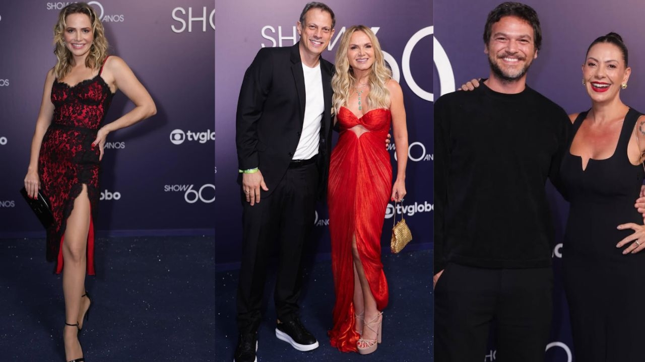 Confira os looks das celebridades para festa de 60 anos da Globo