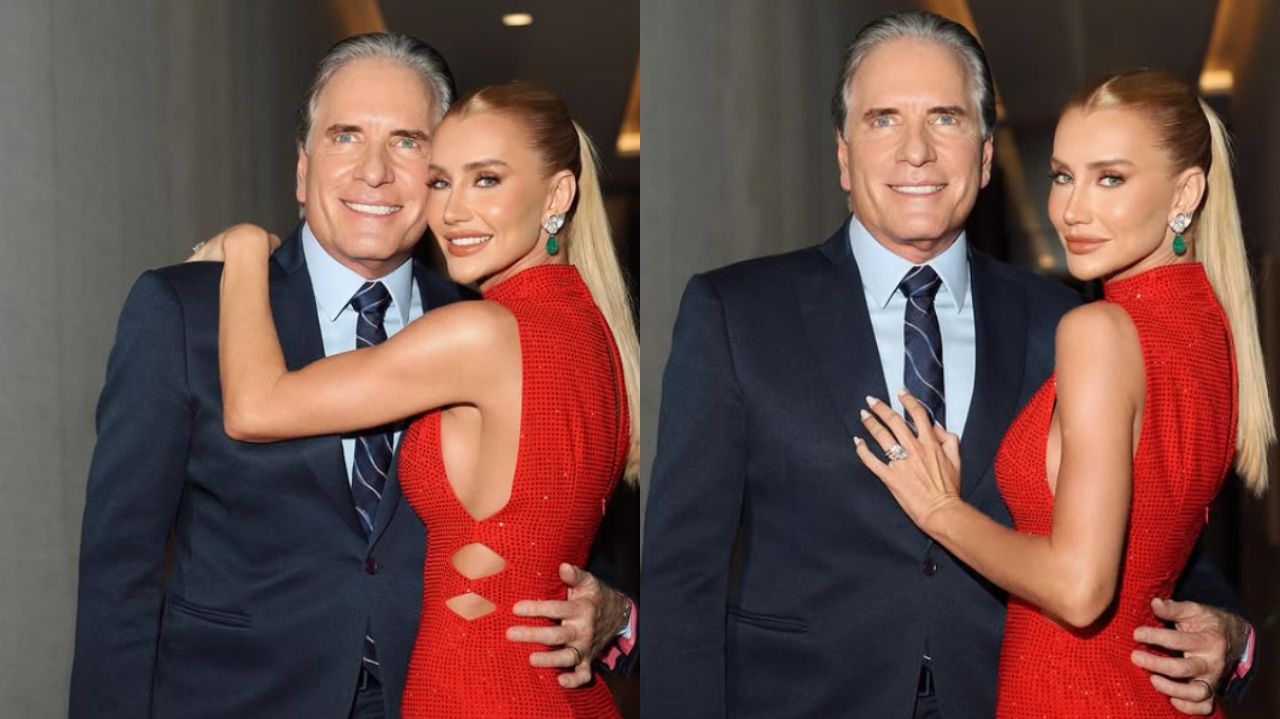 Roberto Justus e Ana Paula Siebert comemoram renovação de votos