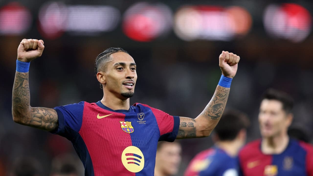 Após a partida contra o Inter, Raphinha se firma na briga pela Bola de Ouro