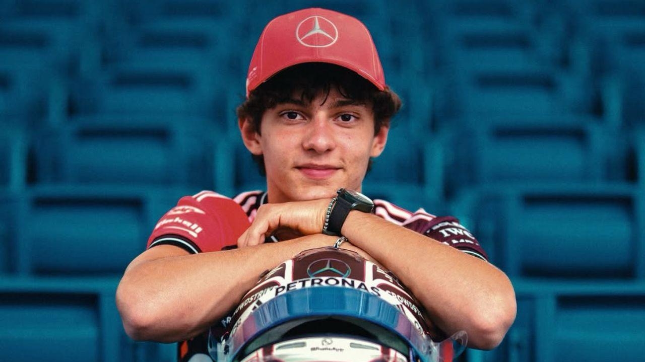 Grande Prêmio de Miami: Kimi Antonelli surpreende e larga na pole da corrida sprint