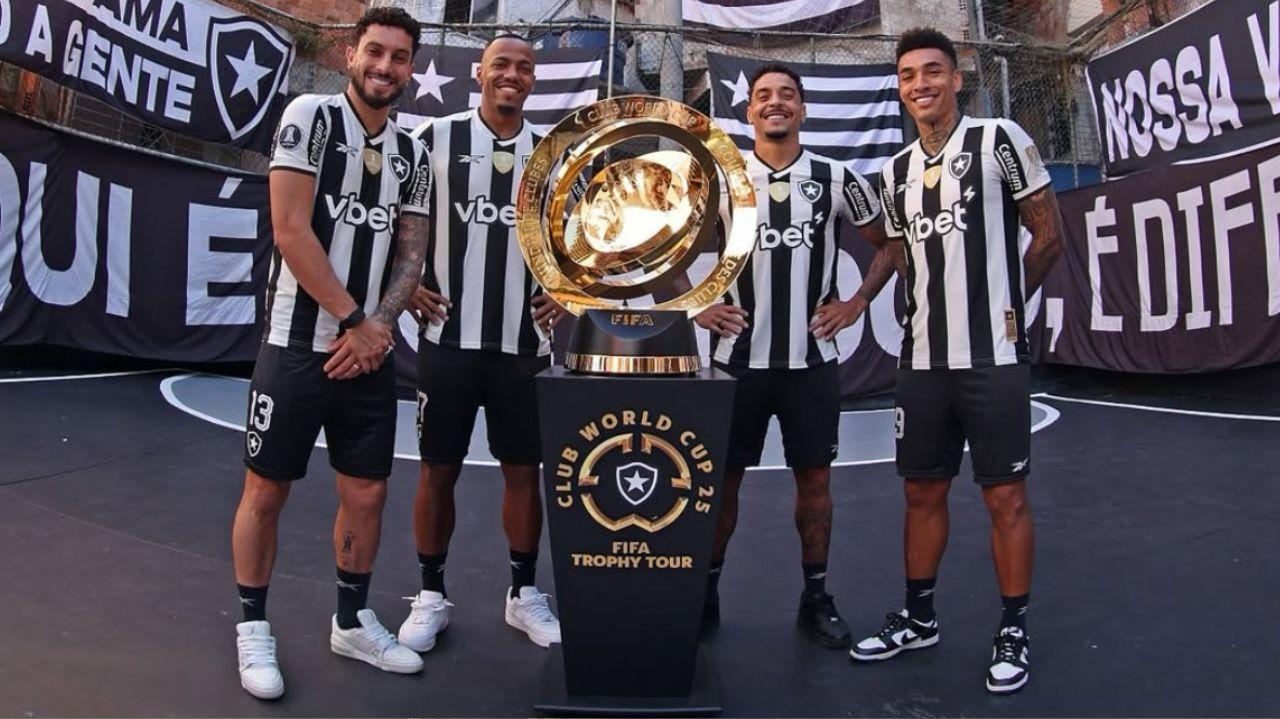 Botafogo promove evento para exibir troféu do Mundial de Clubes 2025