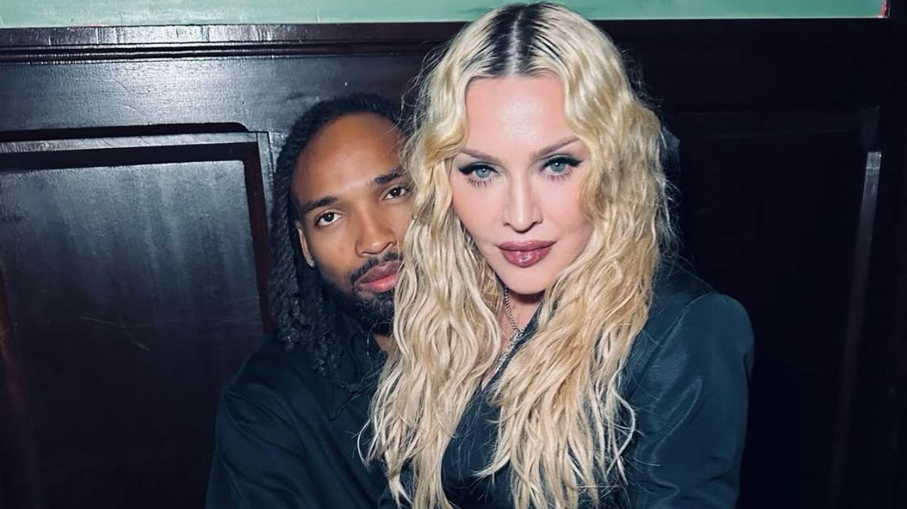 Comemoração em grande estilo: Madonna festeja aniversário do namorado de 29 anos