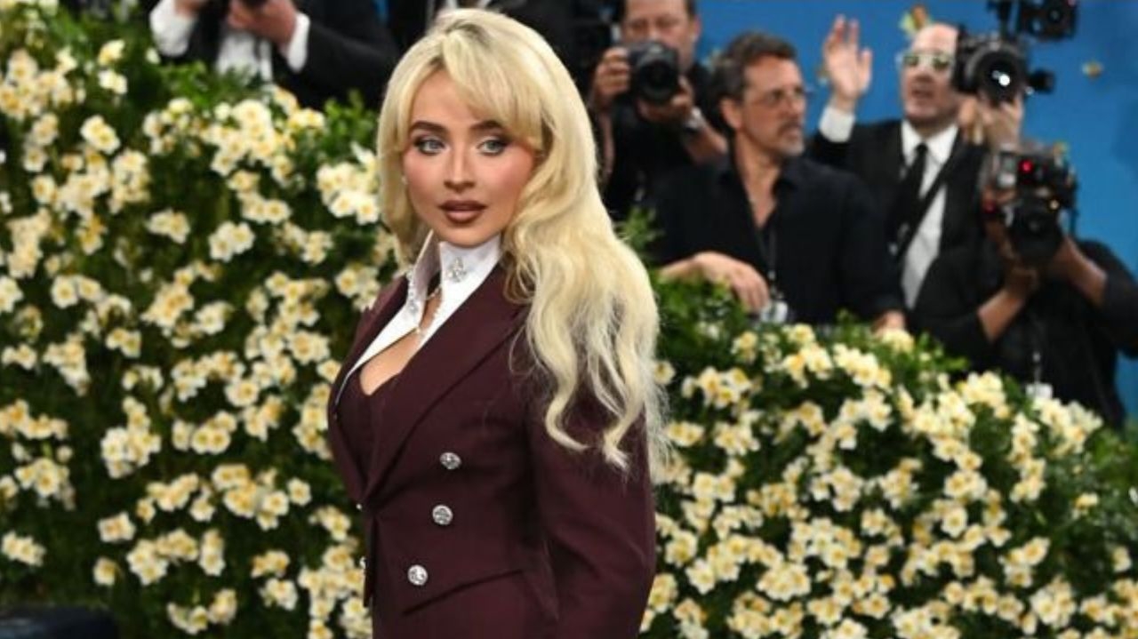 Met Gala: Sabrina Carpenter brilha com look exclusivo da Louis Vuitton por Pharrell