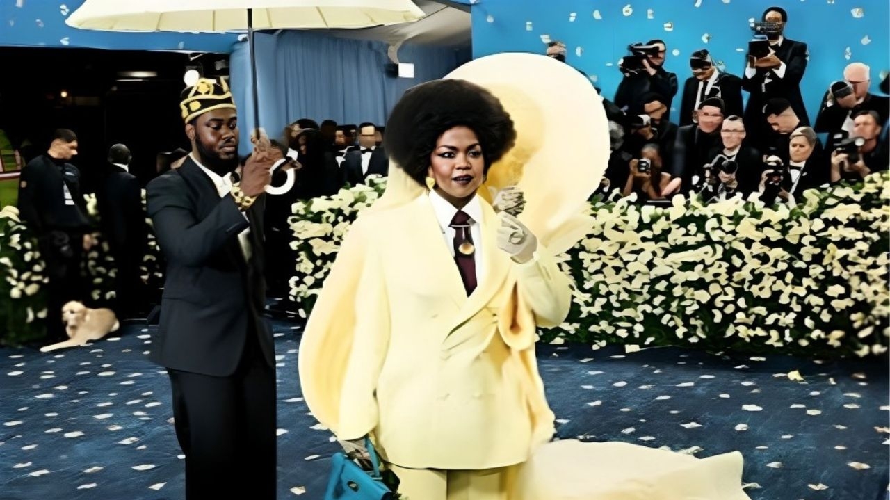 Lauryn Hill brilha no Met Gala 2025 com look que homenageou realeza ganesa
