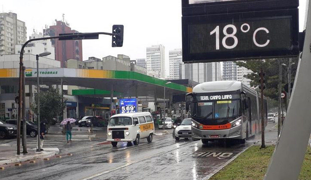 Após registrar o dia mais quente do ano, São Paulo tem queda brusca na temperatura
