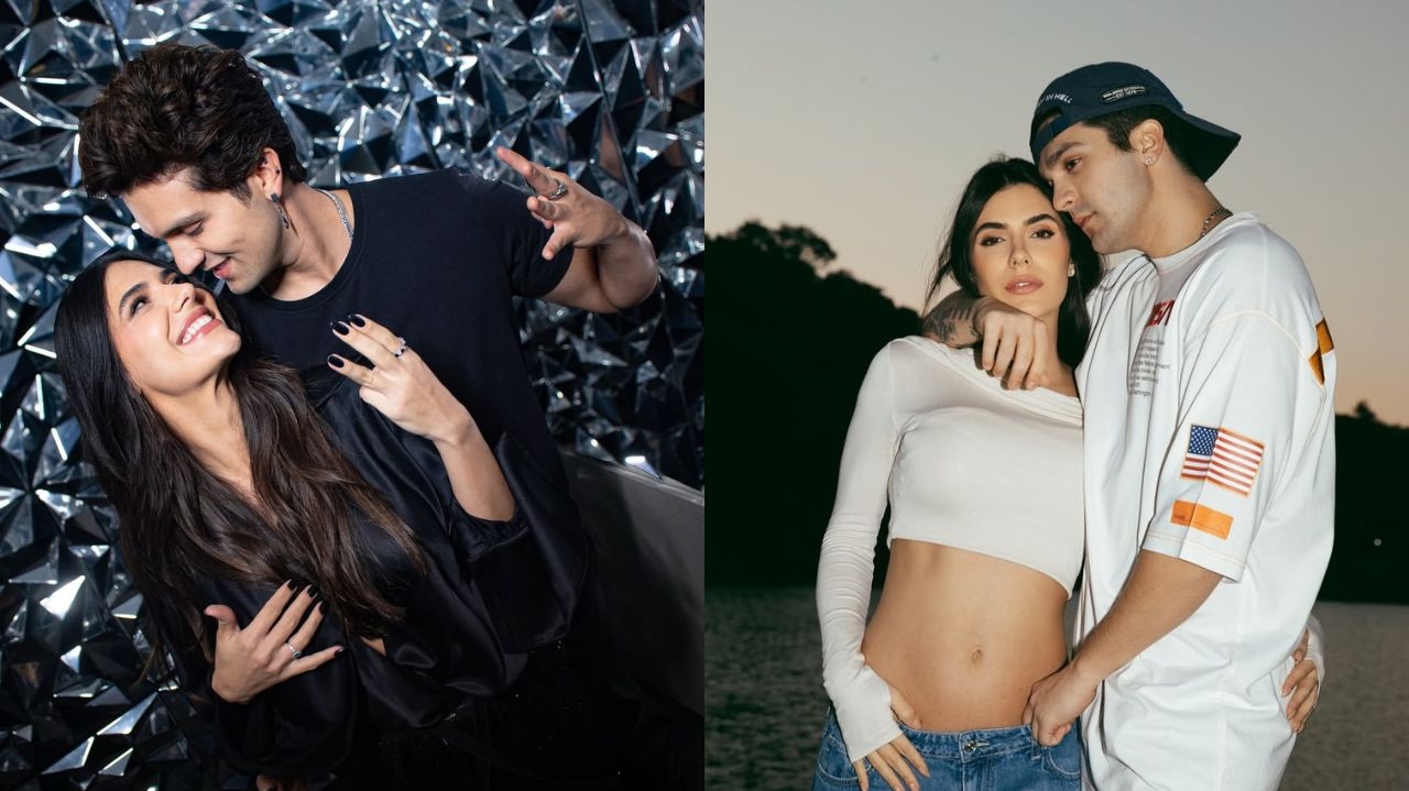 Luan Santana e Jade Magalhães encantam seguidores com registro de filha Serena