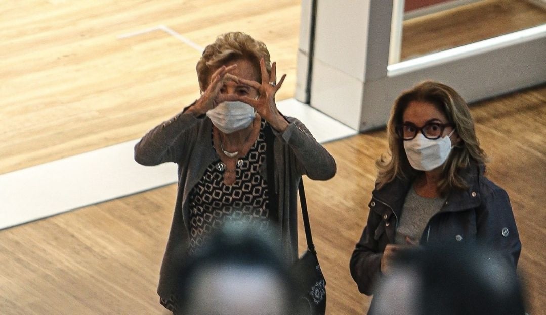 Glória Menezes aparece pela primeira vez depois da morte de Tarcísio Meira