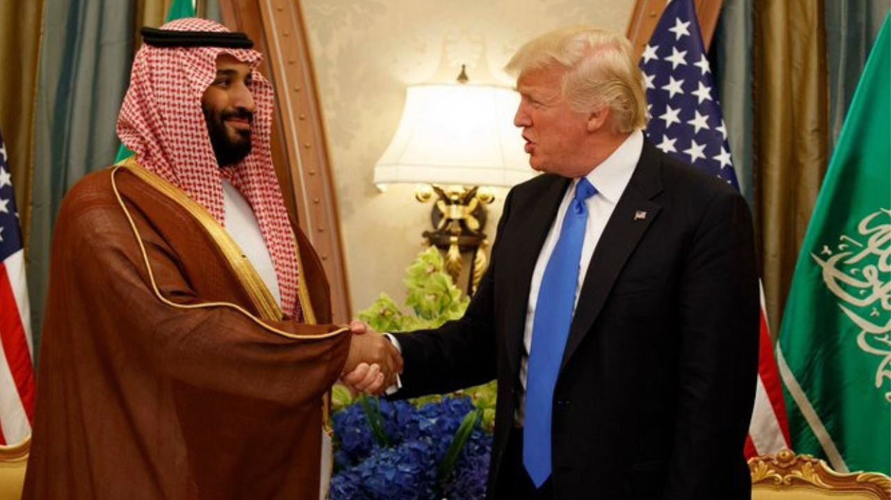 Trump firma acordo para Arábia Saudita investir US$ 600 bi nos EUA