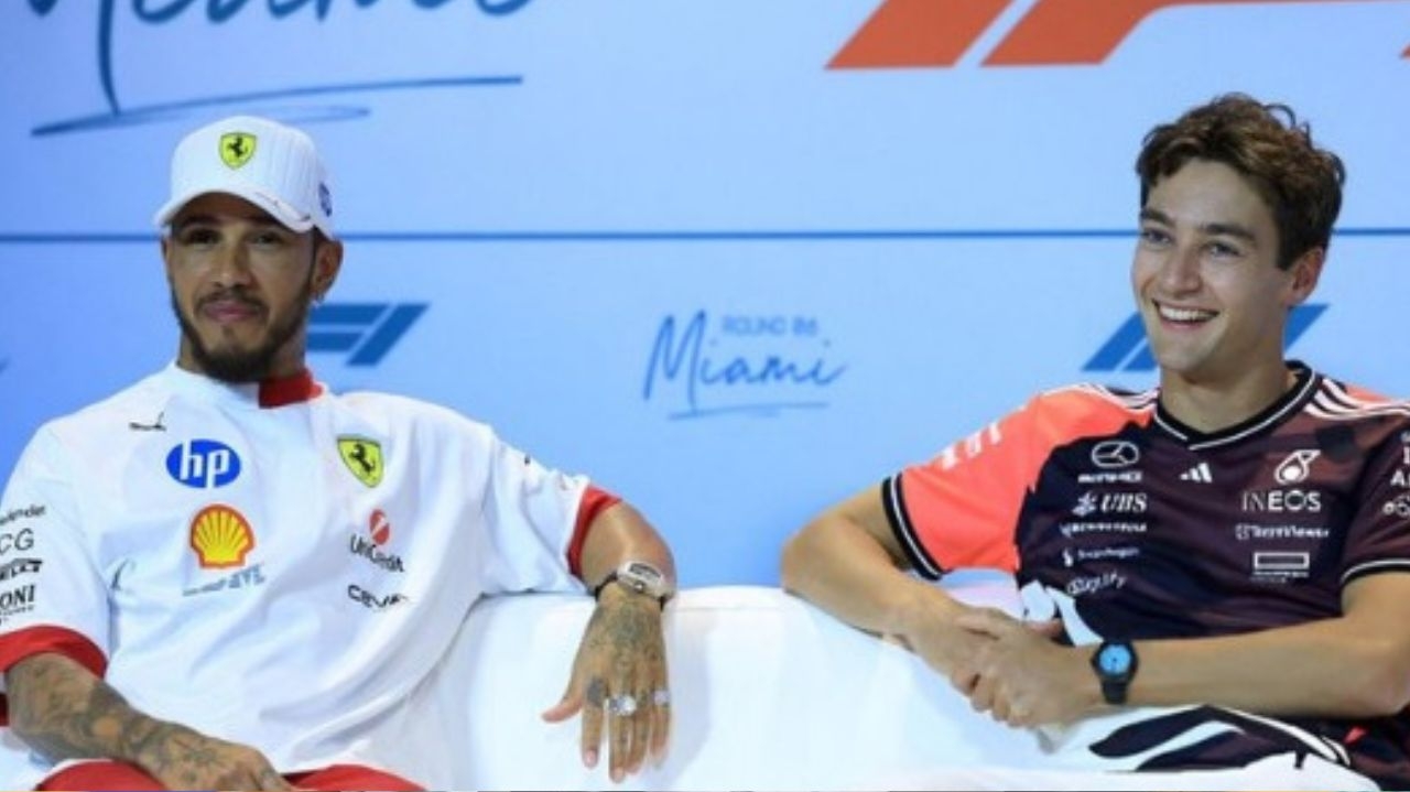 Russell aposta na adaptação de Hamilton à Ferrari e reafirma confiança no piloto