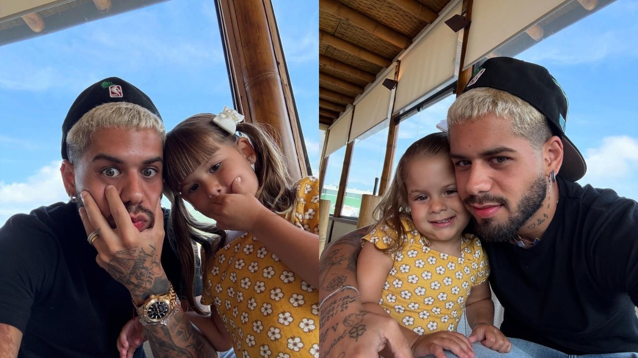 Zé Felipe fala sobre idade que suas filhas poderão sair e namorar