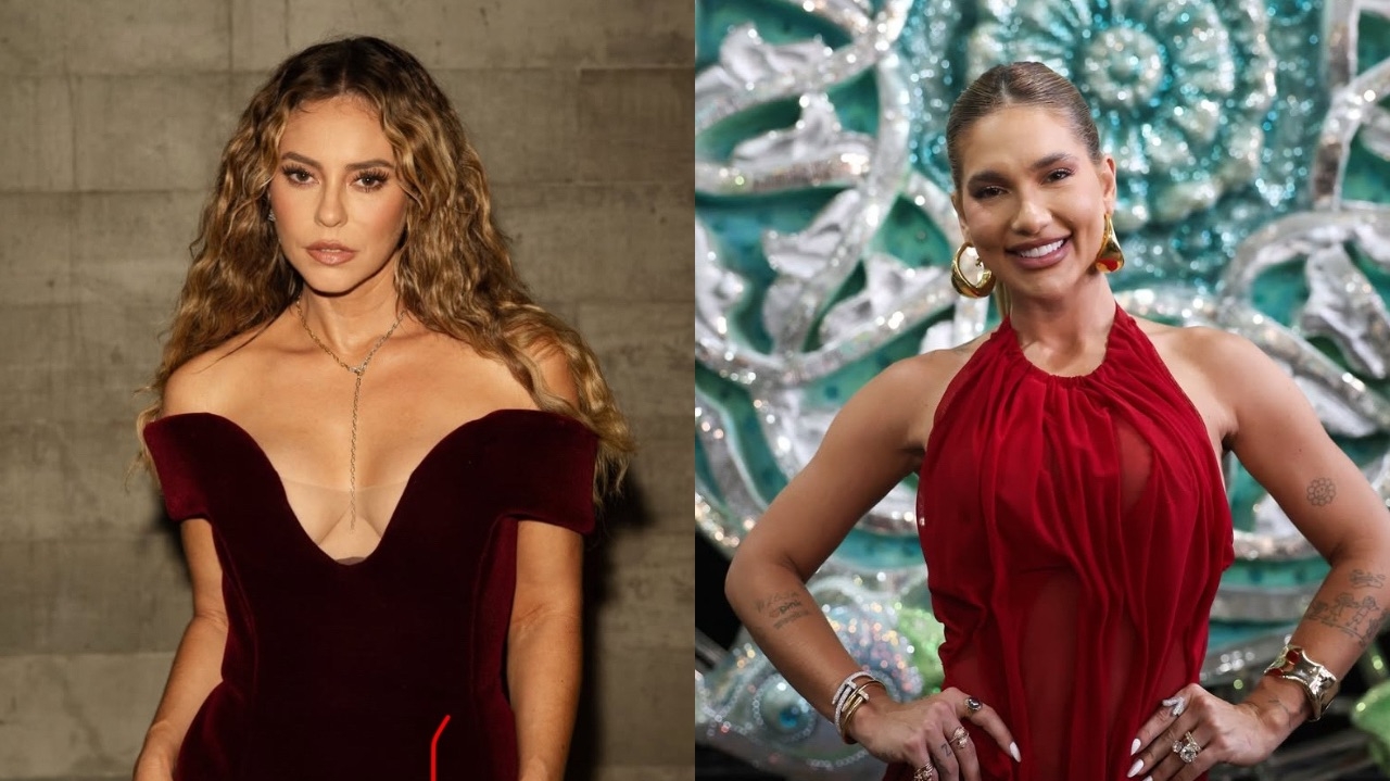 Paolla Oliveira reage a Virgínia como sua substituta na Grande Rio