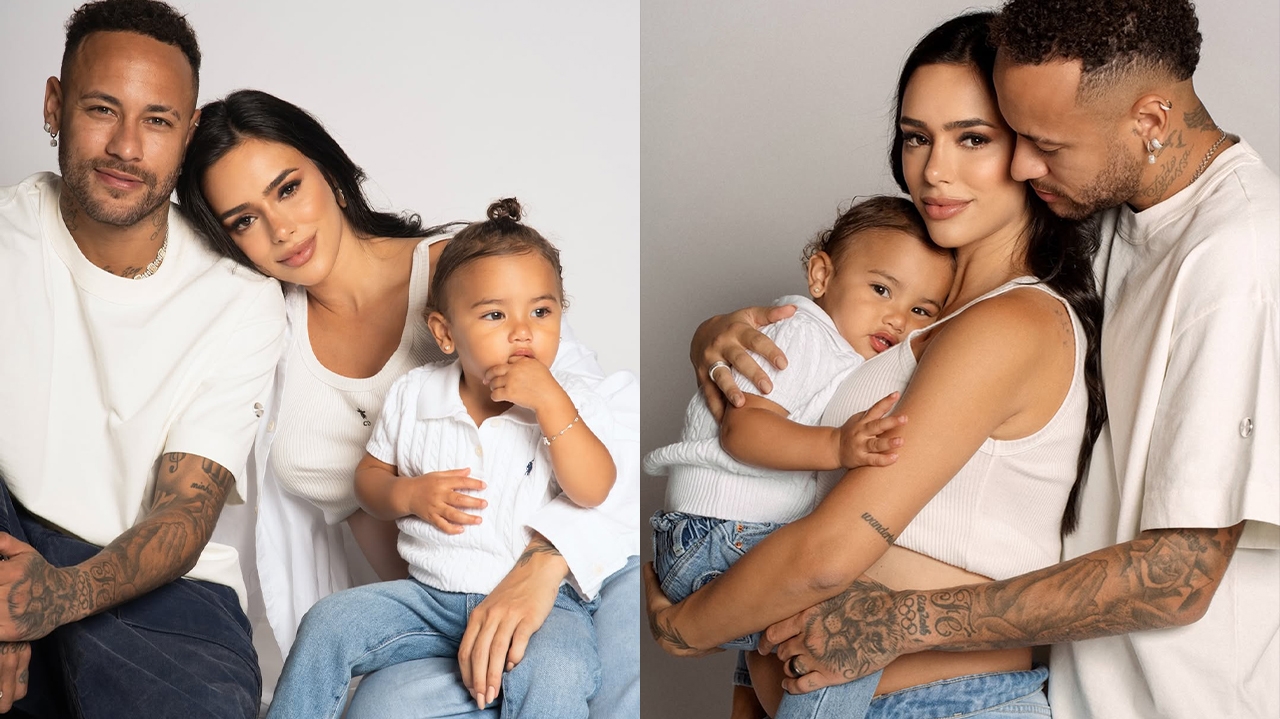 Neymar se diverte cantando com a filha Mavie: “Nosso momento Moana