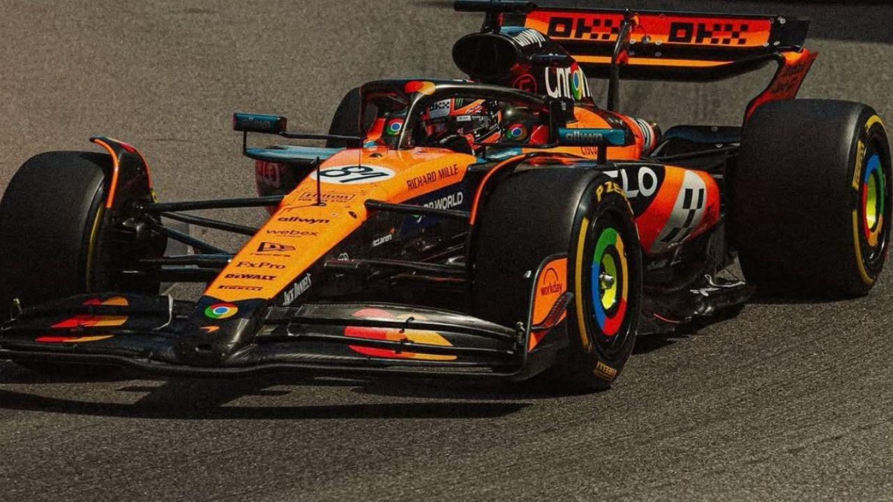 Oscar Piastri lidera o último treino livre antes da classificação no GP da Espanha