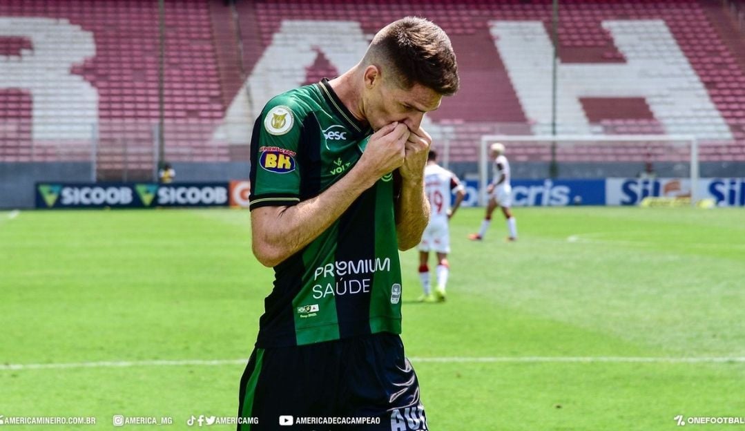 Flamengo abre placar no fim do jogo mas América-MG buscou o empate