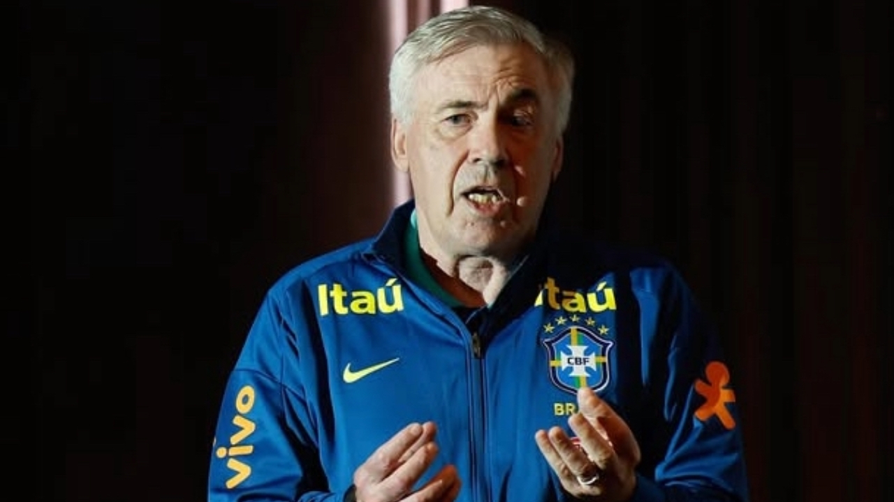 Ancelotti estreia com empate e provoca debate nas redes após análise do jogo