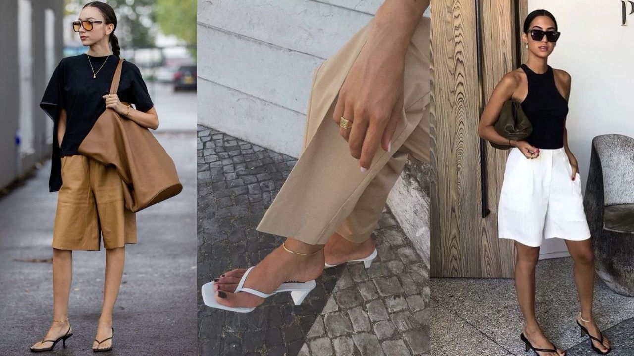 Chinelo salto baixo reaviva tendência nostálgica dos anos 2000