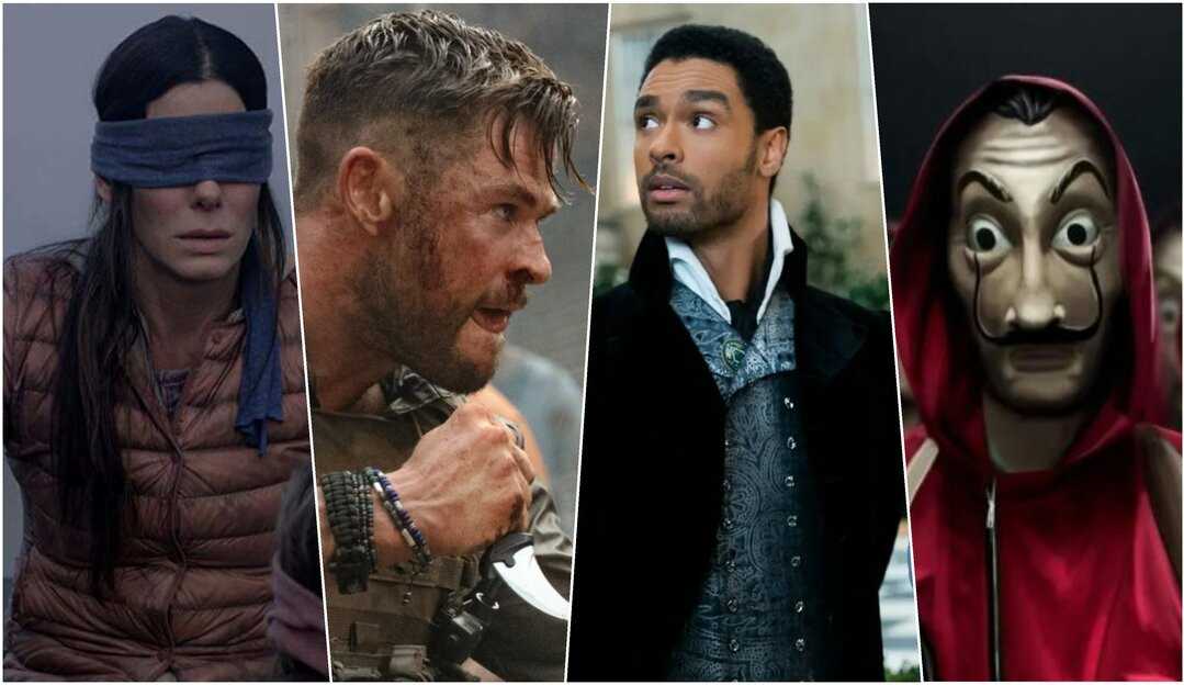 ‘Bird Box”/ e ‘Bridgerton’ são as produções originais mais assistidas da história da Netflix