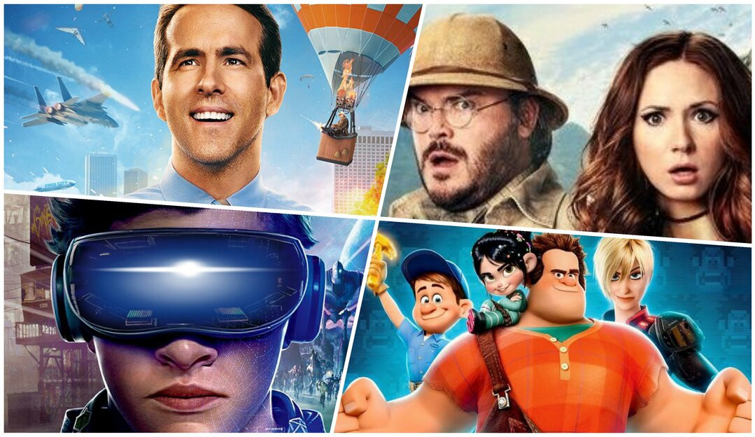 Filmes para quem adora videogames