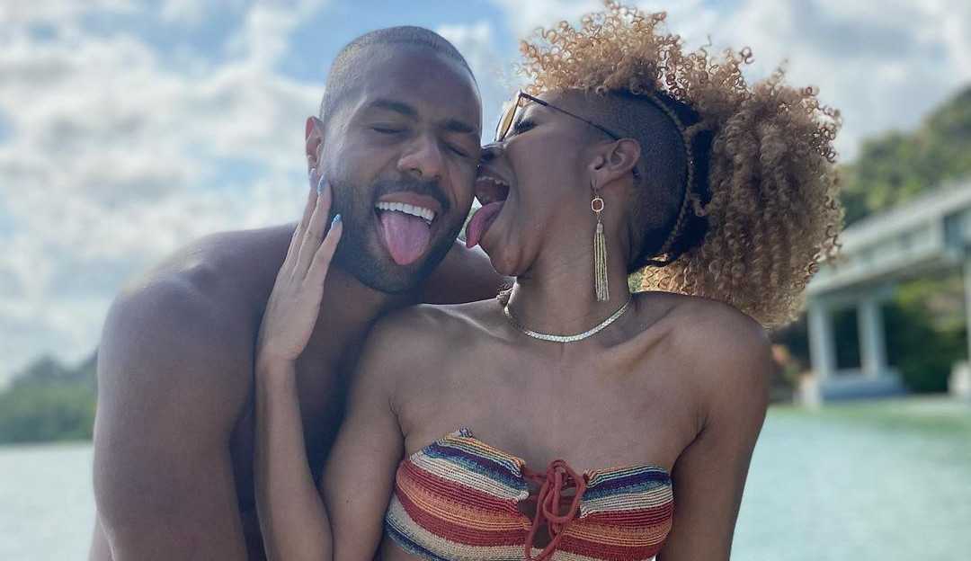 Karol Conká faz comentário provocante na foto de novo namorado