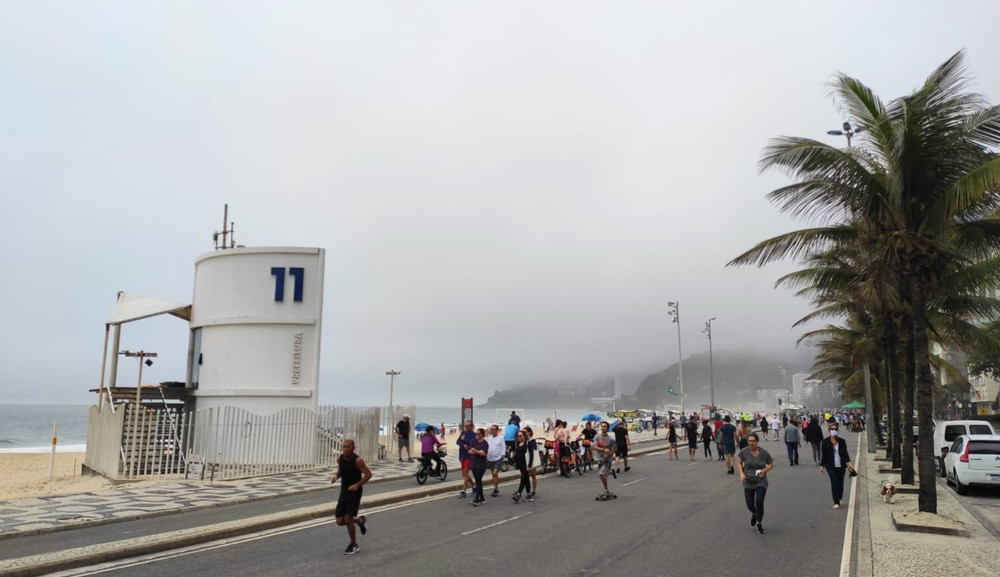 Chove em todas as regiões neste feriado