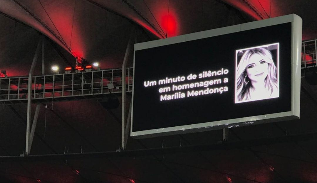 Clubes fazem homenagens e lamentam a morte de Marília Mendonça