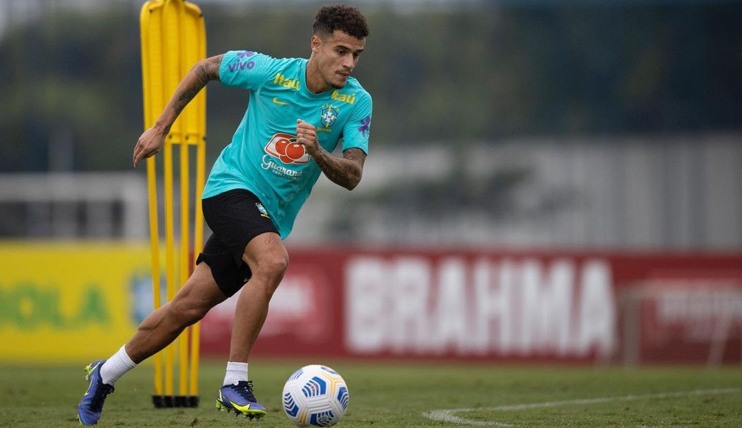Philippe Coutinho comemora a volta à Seleção Brasileira e comenta críticas na Espanha