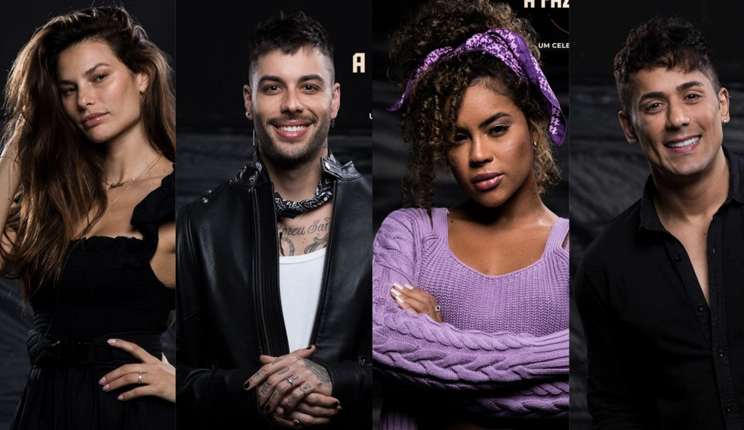 A Fazenda 13: Dayane Mello, Gui Araujo, Sthefane Matos e Tiago Piquilo estão na roça