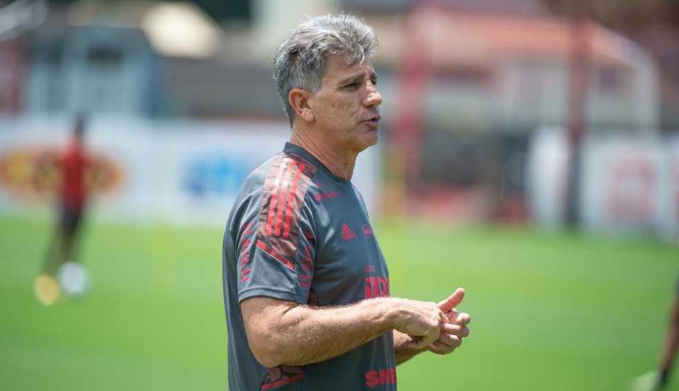 Renato Gaúcho recebe carta branca de Rodolfo Landim para poupar elenco no brasileirão e focar na Libertadores